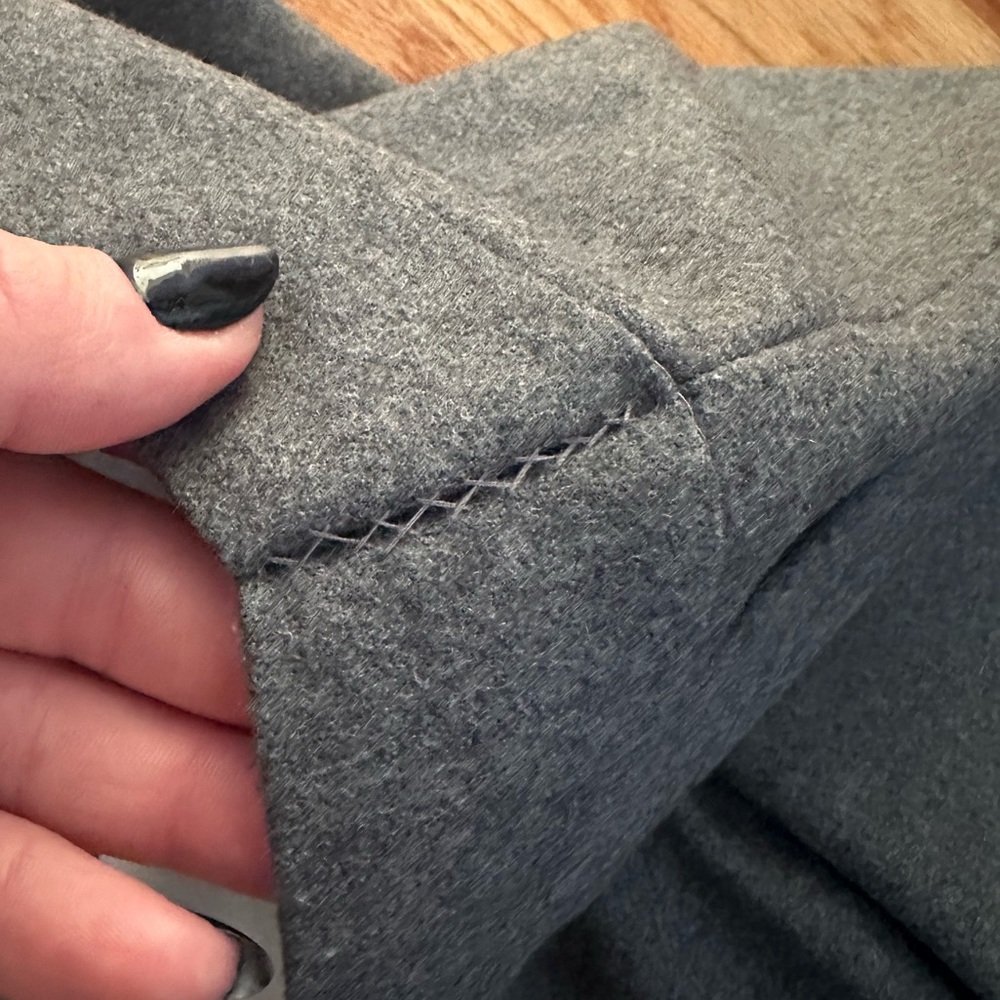 Zara Gray Wide Leg Pants - Picture 6 of 15